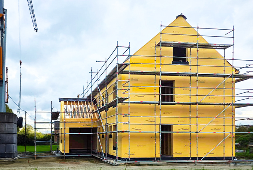 duurzaam bouwen van dichtbij tijdens onze Openwerfdag in Peer